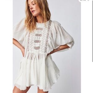 Free People Black Boho Dress Tunic